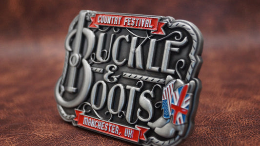 Buckle & Boots Festival Belt Buckle (Original Edition)