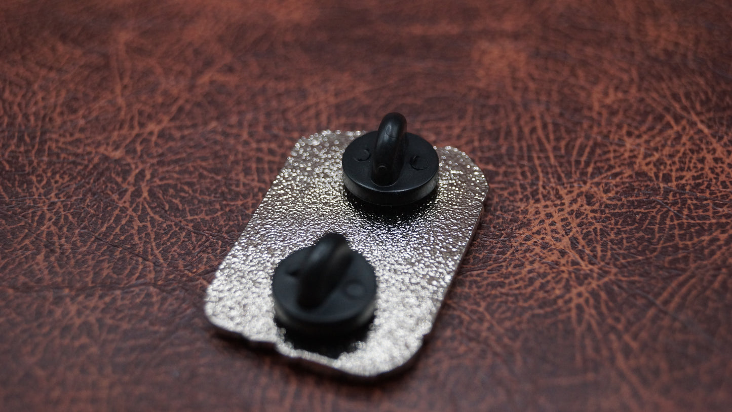 Buckle & Boots pin badge Gold Edition