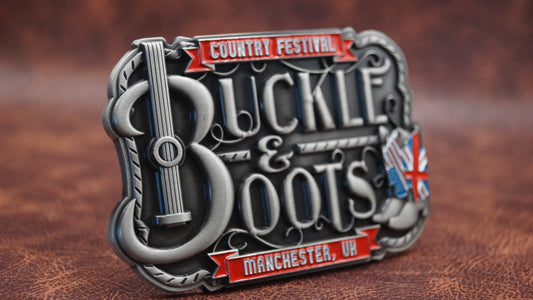 Buckle & Boots Festival Belt Buckle (Original Edition)