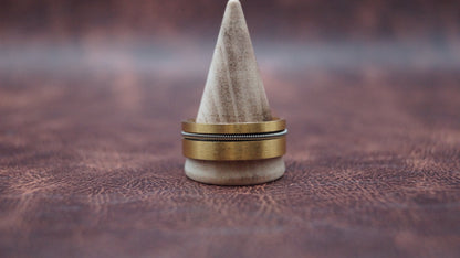 Golden Band Single String Ring