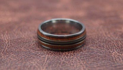 Silver Rosewood Style Guitar String Ring