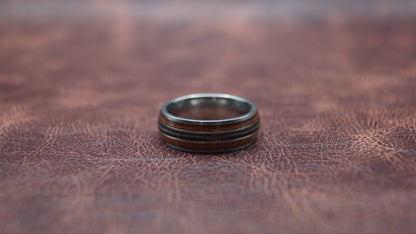 Silver Rosewood Style Guitar String Ring
