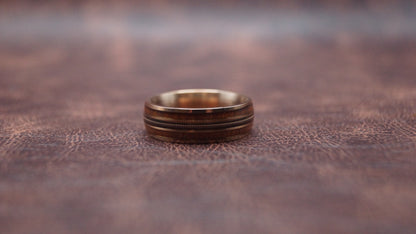 Bronze Rosewood style Guitar String Ring