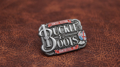 Buckle & Boots Classic pin badge