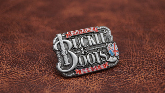 Buckle & Boots Classic pin badge